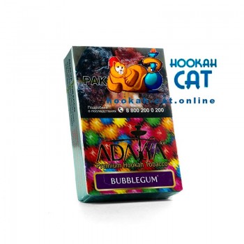 Табак для кальяна Adalya Bubble Gum (Адалия Фруктовая жвачка) 50г Акцизный